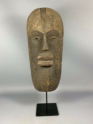 Luba - 200604 - Tribal used African mask from the Luba - Congo. kopen? Bied vanaf 45!
