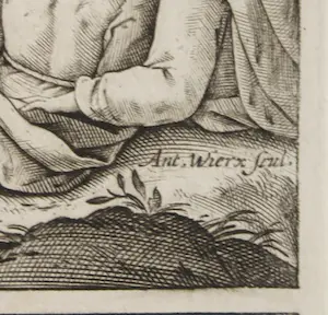 Antonius Wierix - en Karel van Mallery - Vier kopergravures uit de Natalisbijbel kopen? Bied vanaf 1!