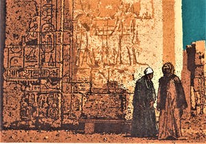 Simon Koene - In de grote tempel van Karnak (Egypte) kopen? Bied vanaf 25!