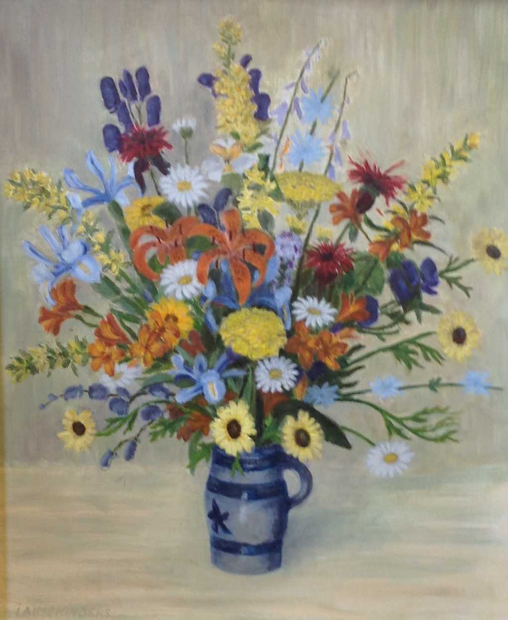 Niet of onleesbaar gesigneerd - c1860-1 - Bloemstilleven  kopen? Bied vanaf 1!