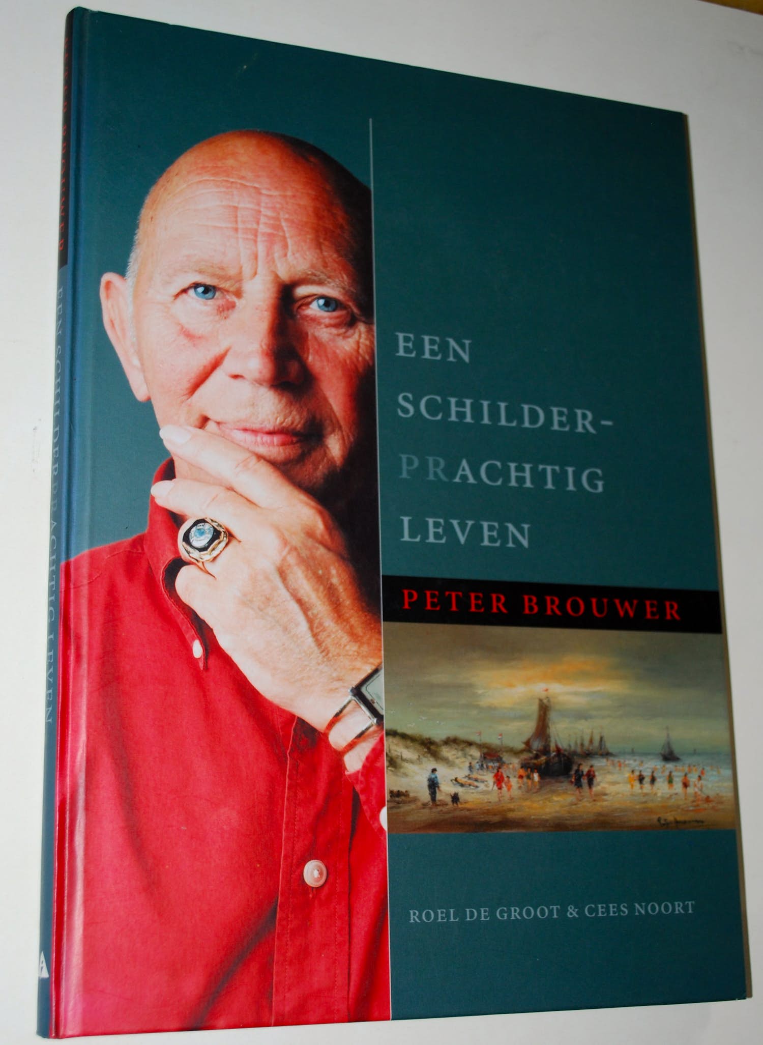 Peter Brouwer - Gesigneerd hardcover boek, 2005 verkocht voor € 25!