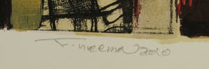 Fathel Neema - Zeefdruk, Zonder titel kopen? Bied vanaf 1!