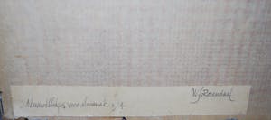 Willem Rozendaal - 12 houtgravures vd maanden 1934-potloodgesigneerd en beschreven kopen? Bied vanaf 70!