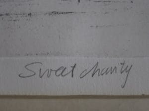 Frank Lubbers - Gesigneerde Droge Naald Ets "Sweet Charity" 1974 - achter museumglas kopen? Bied vanaf 10!