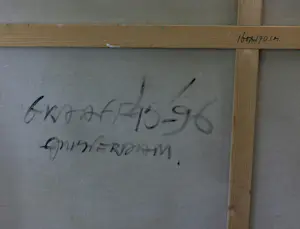 Peter de Graaff - Olieverf op doek, Dagboeken (Zeer groot!) kopen? Bied vanaf 250!