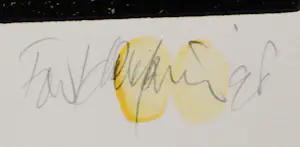 Fon Klement - Boardsnede: "copie de fleurs" - 1998 kopen? Bied vanaf 125!