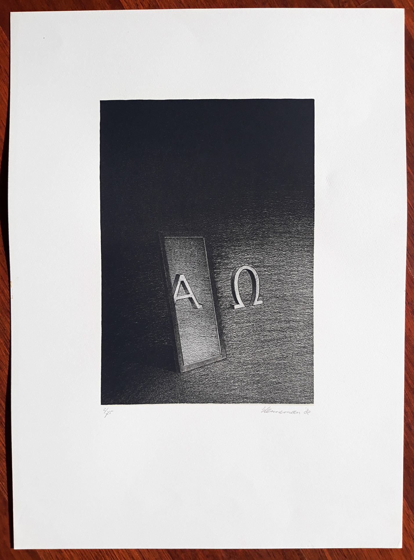 Jeroen Henneman - Haar taal, litho kopen? Bied vanaf 75!