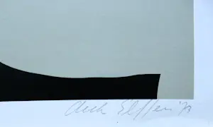 Dick Elffers - Zeefdruk : Landschap 1970 kopen? Bied vanaf 65!