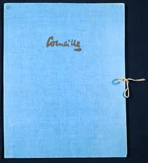 Corneille - Zeer bijzondere portefeuille met 16 clichés op Japans papier, Images de New York verkocht voor € 1!