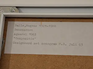 Mogens Balle - cobra composition kopen? Bied vanaf 500!