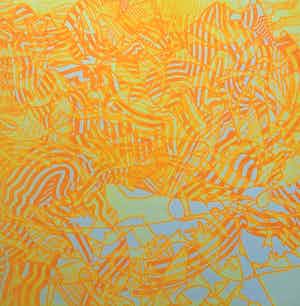 Hector Saunier - gesigneerde ets- Contemplado verkocht voor € 55!