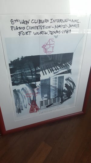Robert Rauschenberg - 8th van Cliburn International Piano Competition - May 27 - June 11 - Fort Worth kopen? Bied vanaf 300!