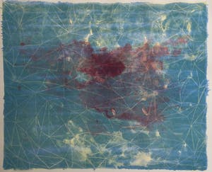 Ellen van Eldik - zonder titel | kleuren litho (1989) - ingelijst kopen? Bied vanaf 20!