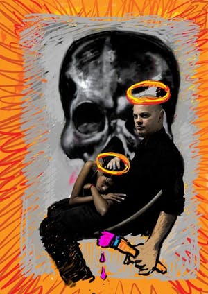 Peter Klashorst - Skull (S21 expositie) kopen? Bied vanaf 49!