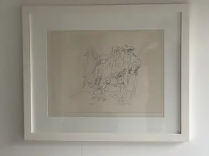 Vic Gentils - Carnaval figuren (onderdeel van Kunstmap 500 jaar Kathedraal A'pen) kopen? Bied vanaf 450!