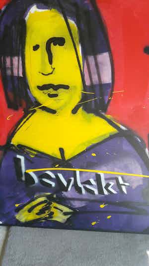 Herman Brood - Bevlekt verkocht voor € 2000!