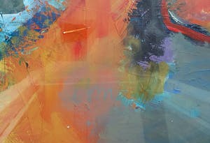 Ton Etman - Abstracte compositie - Nieuwe lijst! (Groot) kopen? Bied vanaf 245!