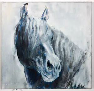 Nanouk Weijnen - Olieverf op doek, Paard kopen? Bied vanaf 50!