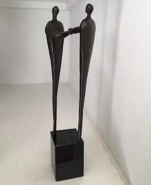 Corry Ammerlaan - Sculptuur “ DANK ! “ XL versie - Gesigneerd kopen? Bied vanaf 1!