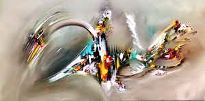 Gena - Abstract Vision verkocht voor € 150!