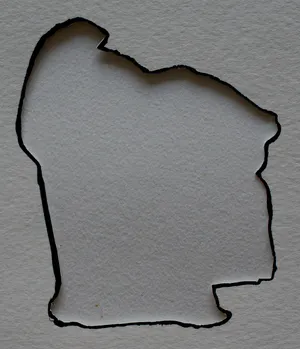 Jean Mauboules - Inkt en papierknipsel - 2001 kopen? Bied vanaf 100!