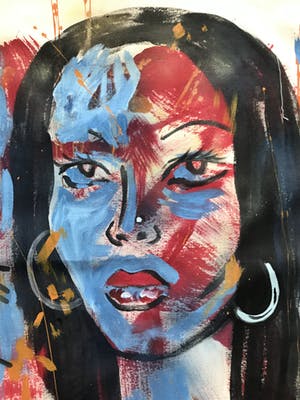 Peter Klashorst - portret kopen? Bied vanaf 195!