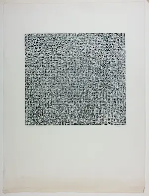 Niet of onleesbaar gesigneerd - Houtsnede, Abstracte compositie kopen? Bied vanaf 1!