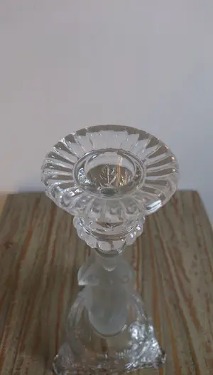 Val-Saint-Lambert - Kandelaar "Griffon" en "Vierge Marie" kopen? Bied vanaf 1!