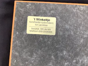 Gretha Pieck - studie van een eikenblad kopen? Bied vanaf 100!