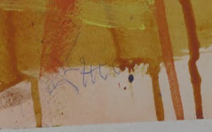 Franscz Witte - Gemengde techniek op papier, Abstract dier (Groot) kopen? Bied vanaf 1!