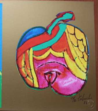 Yasse Tabuchi - Appel- handgesigneerd litho-oplage 80 -1987 kopen? Bied vanaf 1!