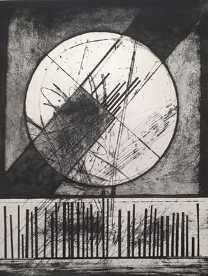 Ko Oosterkerk - Gesigneerde ets kopen? Bied vanaf 60!