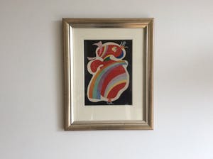 Vasili Kandinsky - La Forme Rouge - DLM nr.147 - ingelijst kopen? Bied vanaf 69!