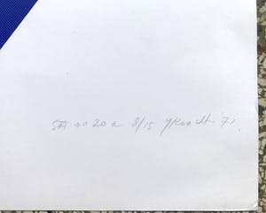 Yvonne Kracht - Kleine Oplage 8/15 - Handgesigneerd / 1971 kopen? Bied vanaf 55!