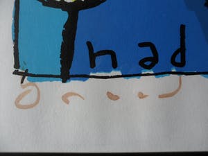 Herman Brood - Zeefdruk. Titel. "Als ik jou niet had". kopen? Bied vanaf 325!