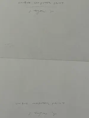 Shinkichi Tajiri - Twee unieke computerprints kopen? Bied vanaf 200!