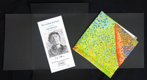 Jaap Hillenius - Zeefdruk op katoenzijde, The reading of Proust kopen? Bied vanaf 20!