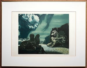 Carel Willink - De eeuwige schreeuw, litho (ingelijst) kopen? Bied vanaf 495!