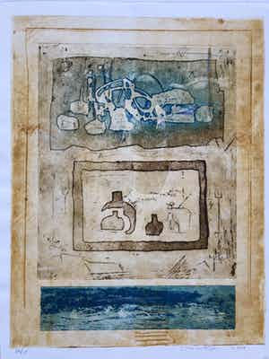 Jan Montyn - les jardins sauvages verkocht voor € 130!