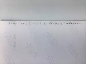 Walasse Ting - Werkt in Atelier Sam Francis - 5 originele foto's - 3 professionele dia's kopen? Bied vanaf 60!