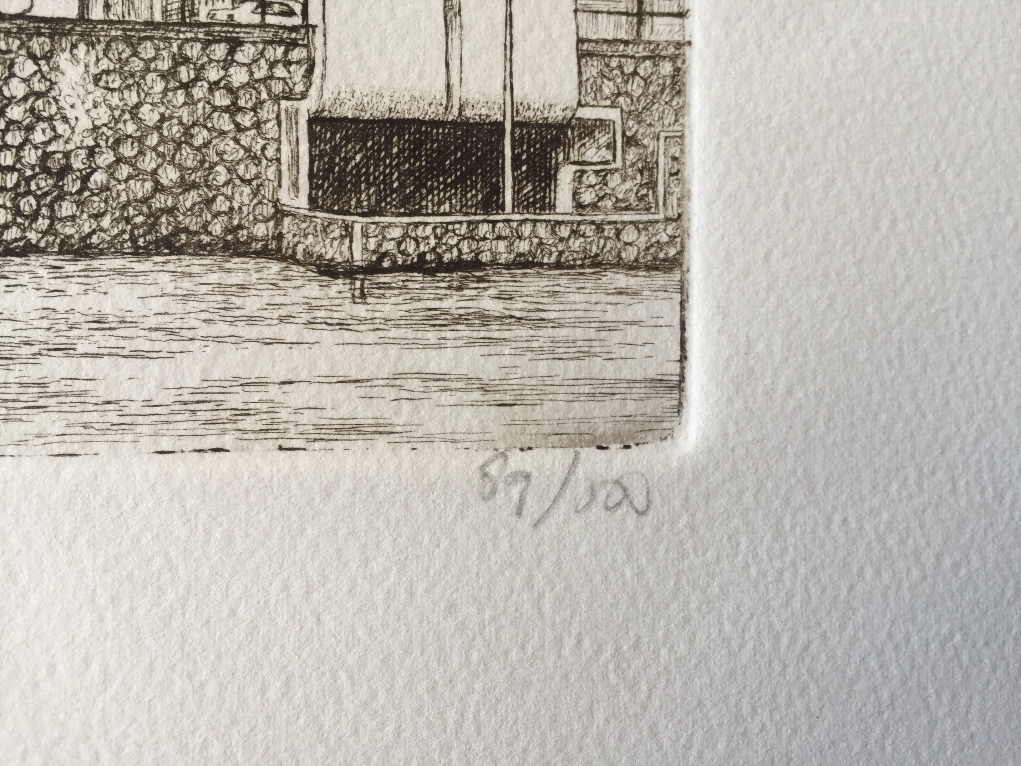 Niet of onleesbaar gesigneerd - ets - Prins Hendrikkade Amsterdam kopen? Bied vanaf 1!