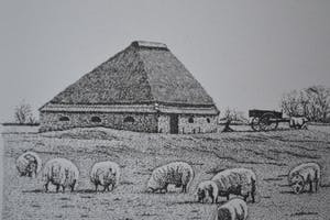 Rob C. Kila - Ets - Schapenboet Texel - 1993 - Gesigneerd kopen? Bied vanaf 1!