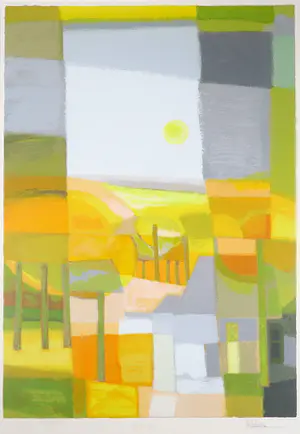 Ton Schulten - Zeefdruk. Zomer 1996 - Ingelijst (Groot) kopen? Bied vanaf 450!