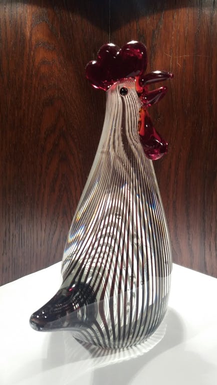 Niet of onleesbaar gesigneerd - murano haan  kopen? Bied vanaf 75!