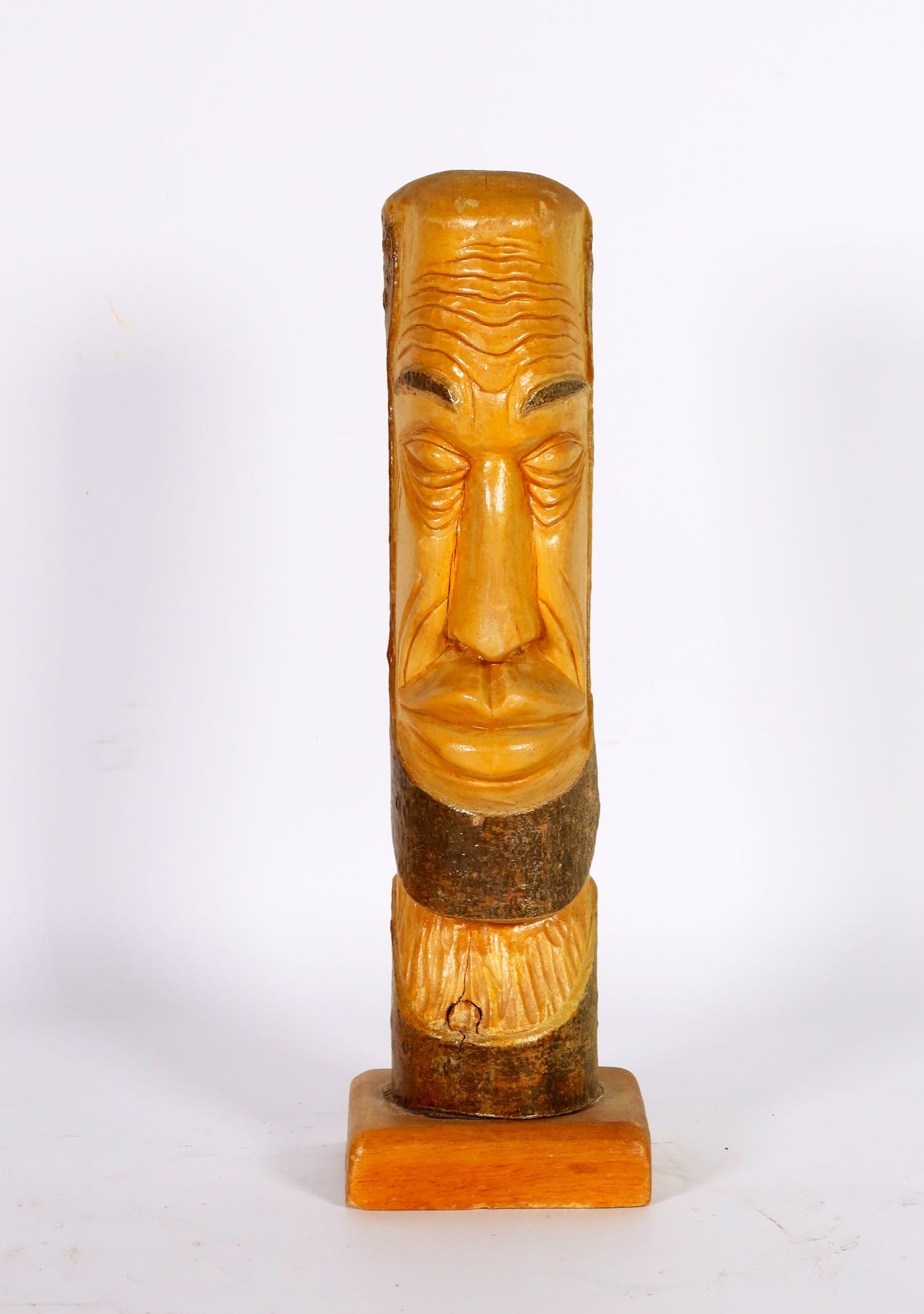 Niet of onleesbaar gesigneerd - Hout, Hoofd kopen? Bied vanaf 1!