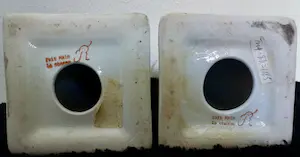 Niet of onleesbaar gesigneerd - Jacht afbeelding op Bord en twee Kandelaren. kopen? Bied vanaf 1!