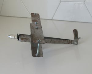 Niet of onleesbaar gesigneerd - Hand gemaakt metalen modelvliegtuig van DutchAero - KWME kopen? Bied vanaf 1!