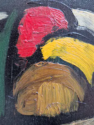 Nicole Grisard - Stilleven met fruit en vaas kopen? Bied vanaf 40!