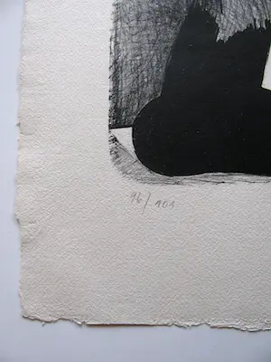 Horst Antes - KLEINE GEFLECKTE FIGUR 1970 und Beigabe kopen? Bied vanaf 250!