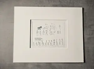 Nelleke Zandwijk - Leuke ets uit de serie "bij Jules & Alice IV" - zeer kleine oplage (20) - gesign kopen? Bied vanaf 36!